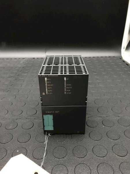 SIEMENS 6GK7 343‑1GX31‑0XE0 CP343‑1 Advanced Ethernet Module USED