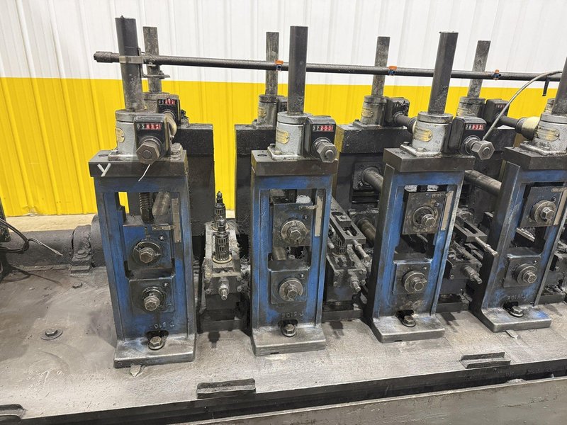 9 STAND x 2" YODER M2 ROLLFORMER, 6 STAND &amp; 3 STAND BASE: YOBRO #24317