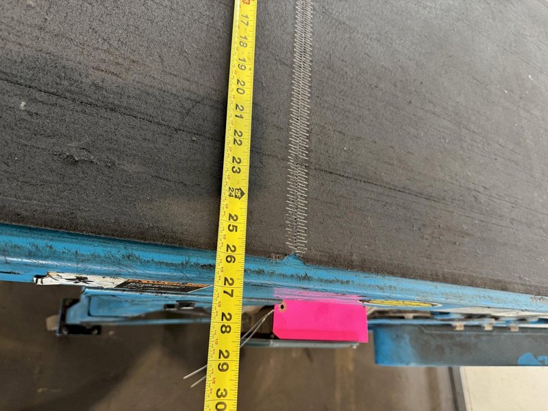 26" X 72" HYTROL POWERED BELT CONVEYOR. STOCK # 0672025