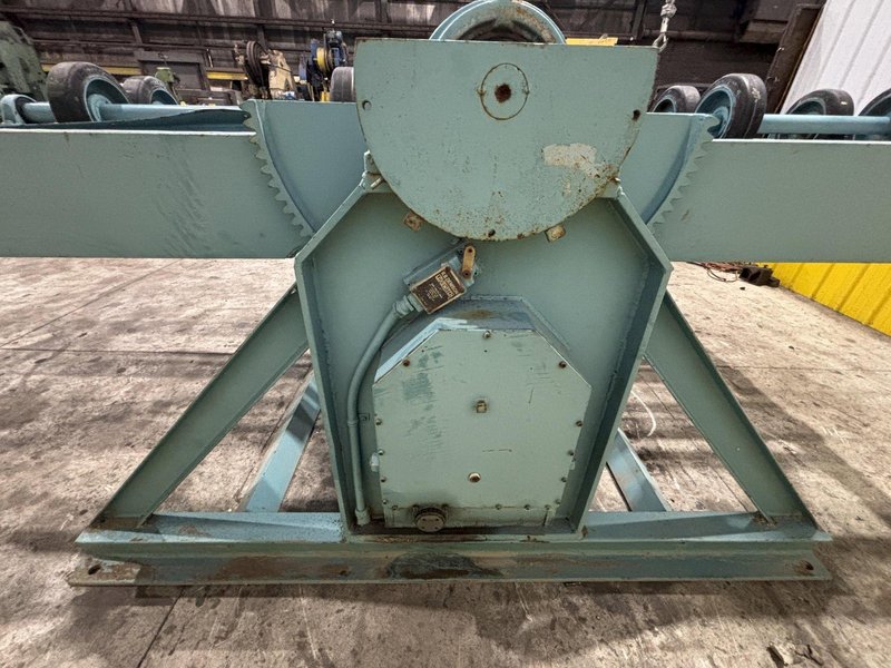10,000 LBS ARONSON MODEL #WRU10PT WELDING POSITIONER WITH TANK TURNING ROLLS: STOCK #23235
