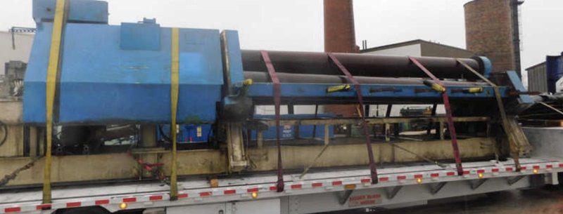 16' X 5/8" BERTSCH PLATE BENDING ROLL: STOCK # 4068