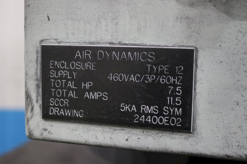 AIR DYNAMICS/PLECO POWER VACUUM WITH DUMP HOPPER : STOCK #74764