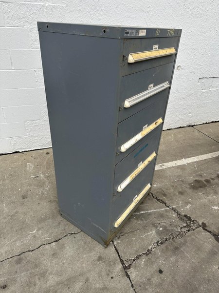 5 DRAWER 30" X 22-1/2" X 59" VIDMAR CABINET:: STOCK #77991