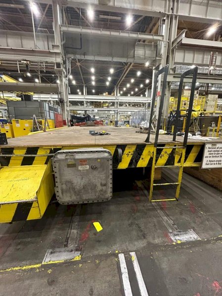 150 TON x 14' WIDE x 34' LONG P&amp;E HEAVY DUTY SELF POWERED TRANSFER RAIL CAR / CART: STOCK #23112
