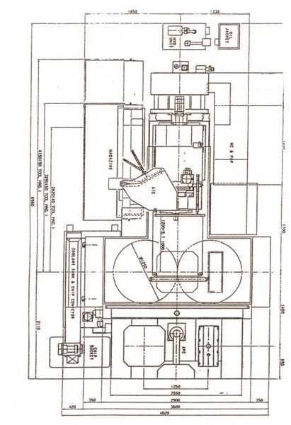 Daewoo - ACE-H80 X: 1250 - Y: 1000 - Z: 1000 mm CNC