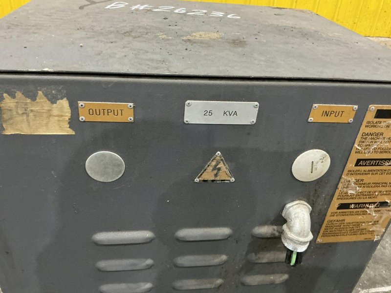 25 KVA TRANSFORMER: YOBRO #26236