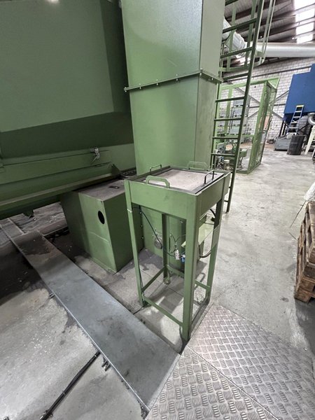 ROSSLERRMBD 500/4 SHOT BLAST UNIT W/ DONALNDSON DFE19 DUST COLLECTOR (NEW 2022)