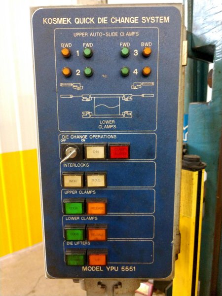 88 TON AZIMUTH SSDC PRESS 3" STROKE NEW 2008 : YOBRO #12205
