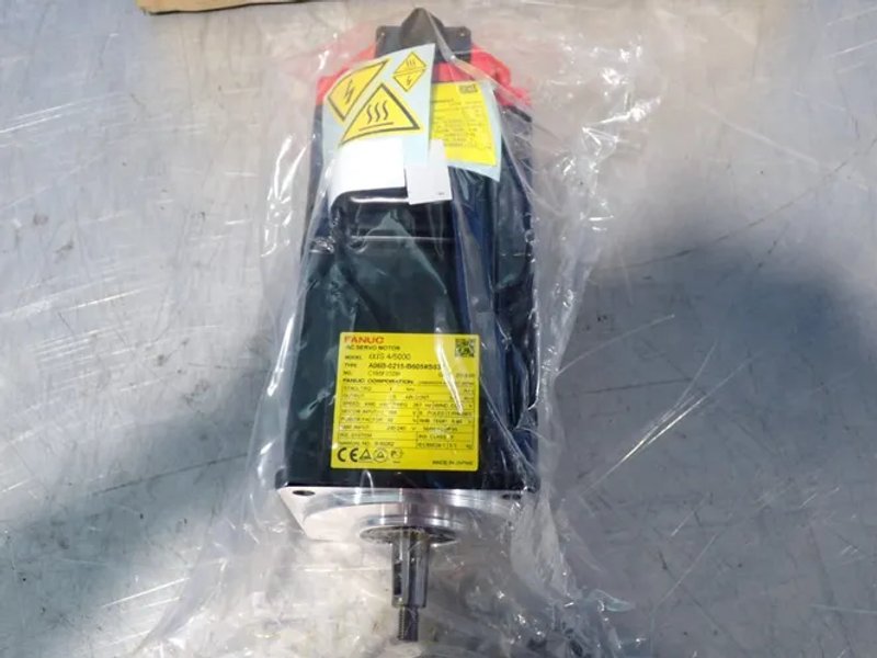 Fanuc 1.0 Kw Ais 4/5000 Ac Servo Motor - A06b-0215-b605#s037