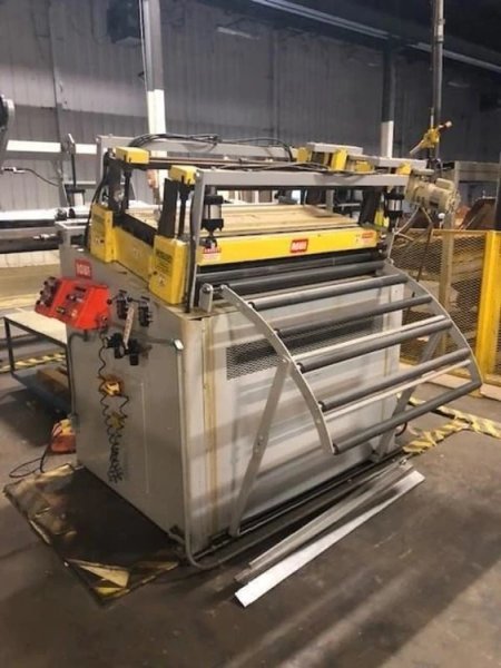 ROWE 10,000 LB X 50" X .074" SERVO FEED LINE, STOCK# 14113J