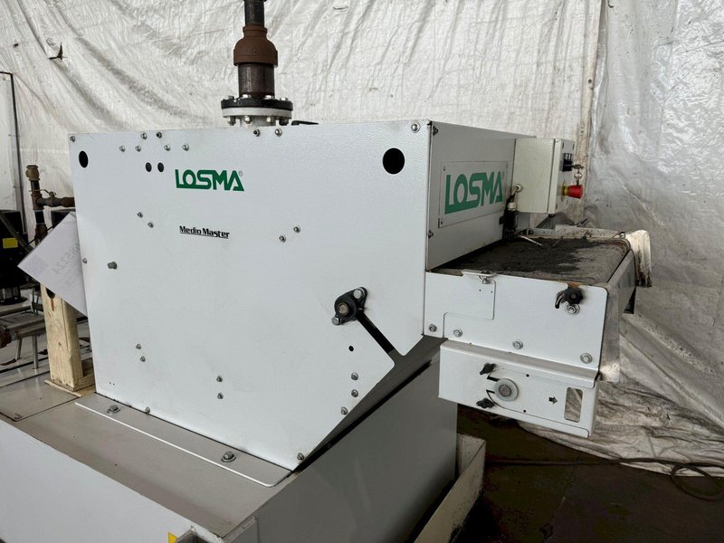 24" LOSMA MASTER MEDI-600 PAPER BAND COOLANT FILTRATION SYSTEM. (NEW IN 2013) STOCK # 0685224