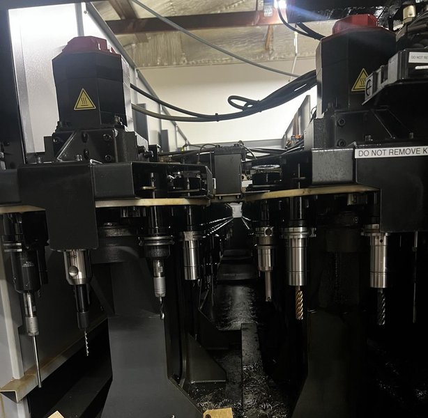 Mori Seiki NMV 5000 DCG, 2010 – 5 Axis, Spindle Probe, Coolant Thru Spindle
