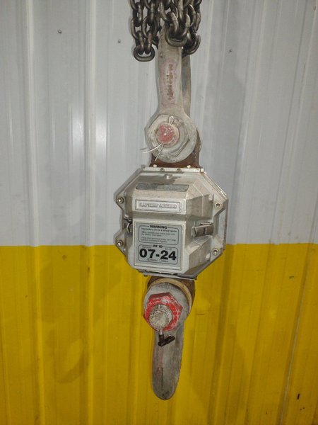 50,000 LBS MSI MODEL #6260CS TRANS-WEIGH WIRELESS LOAD CELL, FOR CRANE SCALE: YOBRO #24759