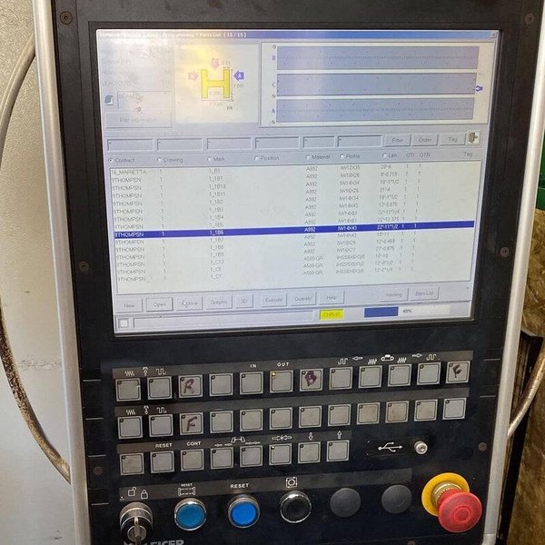 Ficep Endeavour 1003DD Drill Line, 2014