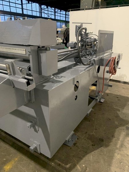 60" X .190" DALLAS 2D-400 AIR FEEDER WITH POWERED PINCH ROLLS. STOCK # 1247223
