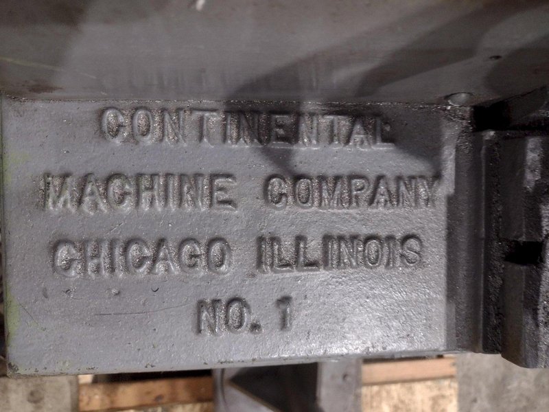 1.25" X 16 GA CONTINENTAL MODEL #1AST AIR STROKE ROTARY TUBE CUTOFF: STOCK #23225
