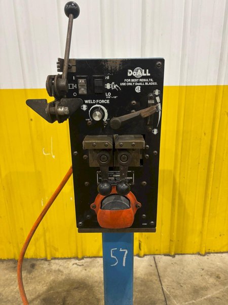 DOALL MODEL #DBW-15 INDUSTRIAL BAND SAW BLADE WELDER: YOBRO #24797