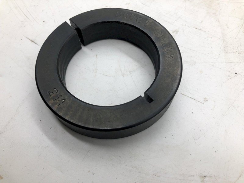 (4) 2-3/16" DODGE 4 BOLT FLANGE BALL BEARING WITH COLLAR LOCKING: STOCK 18532