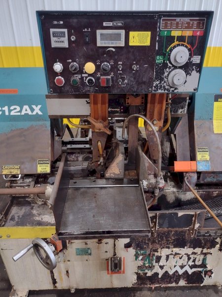 12" x 12" KALAMAZOO MODEL #KC12AX AUTOMATIC HORIZONTAL BANDSAW: STOCK #18788