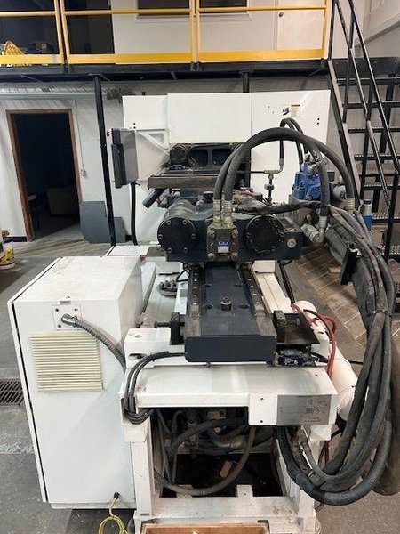 125 Ton, 7.6 oz Cincinnati Milacron Magnat MTs 125 Injection Molding Machine, 2014 – Endura Touch Controller, Core Pull, Air Blast
