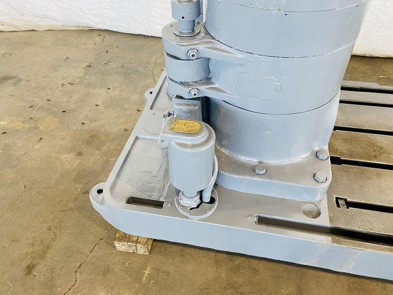 6' X 15" CARLTON 3A RADIAL ARM DRILL. STOCK # 0844121