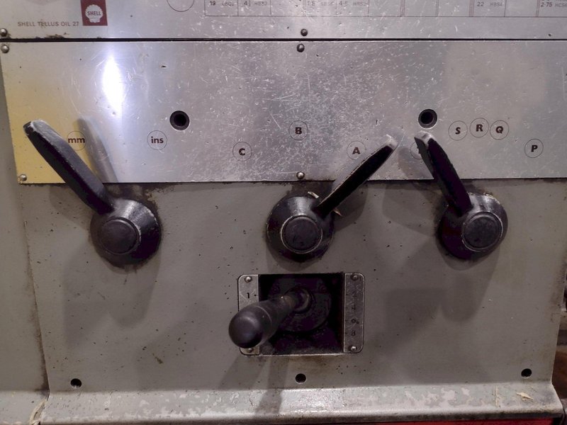 21" x 120" CLAUSING COLCHESTER MODEL #21 ENGINE LATHE 3.5" SPINDLE HOLE: YOBRO #24560