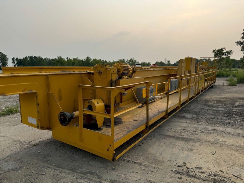 75 TON X 57' SPAN CRANE MFG OVERHEAD BRIDGE CRANE. STOCK  # 0790324