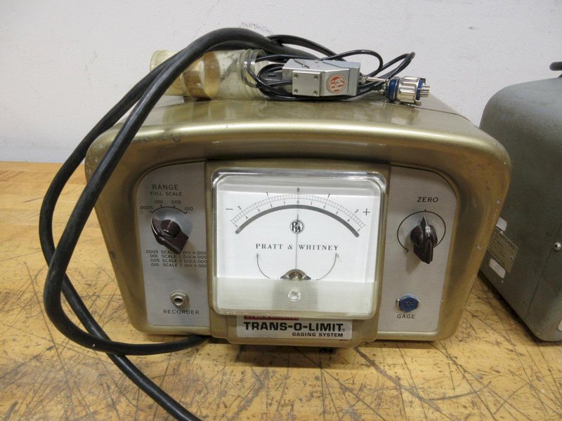 Pratt &amp; Whitney Trans-O-Limit, and Cleveland AG-3 Indicator Amplifier Units **Only P&amp;W Has Indicator Attachment**- Auction Item