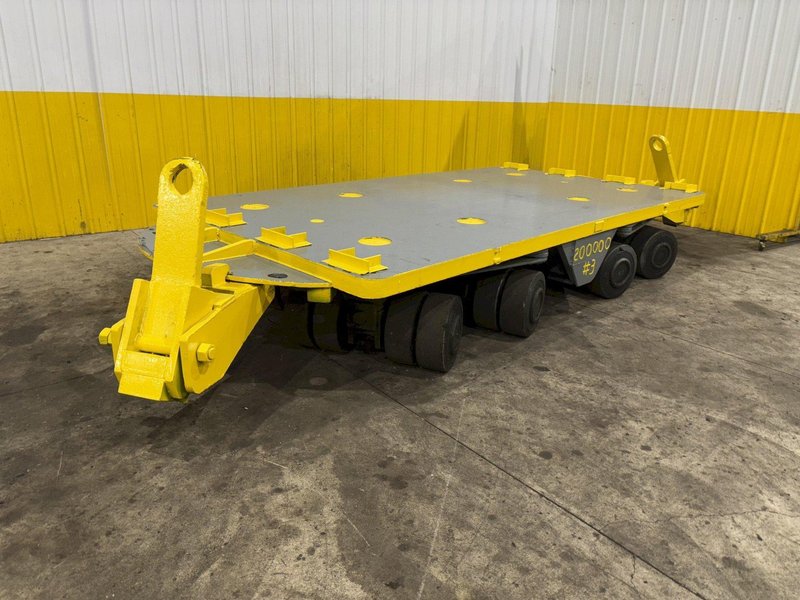 200,000 LBS x 144" x 78" HEAVY DUTY ROLLING TRANSFER CART: YOBRO #24113