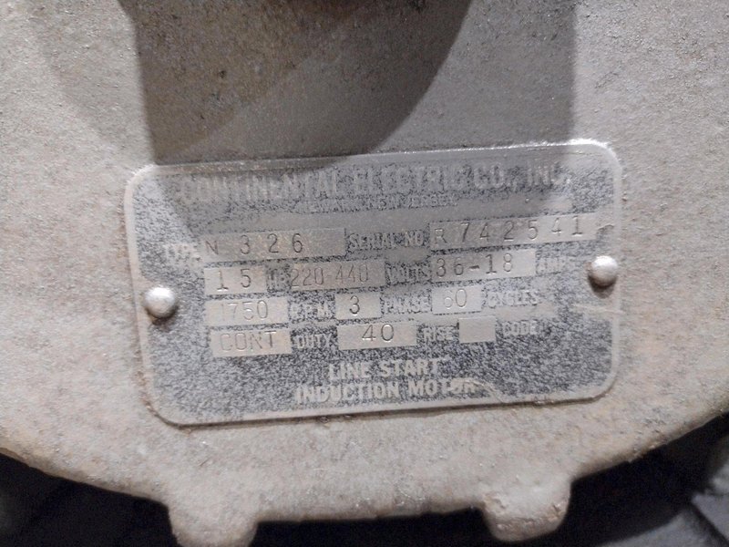 15 HP KEARNEY &amp; TRECKER MODEL #4CH VERTICAL MILL: STOCK #22776