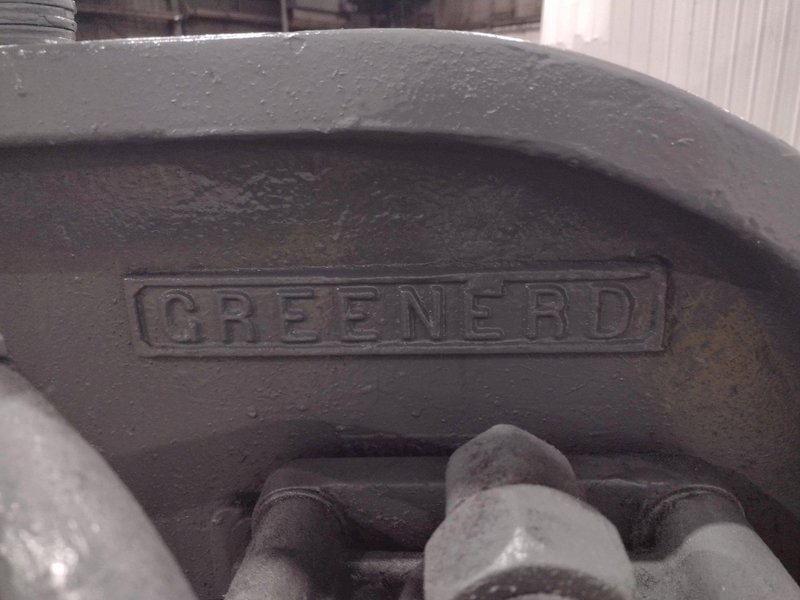 10 TON GREENERD HP-10-X C FRAME HIGH SPEED HYDRAULIC PRESS 16" STROKE X 20 HP: YOBRO #24266