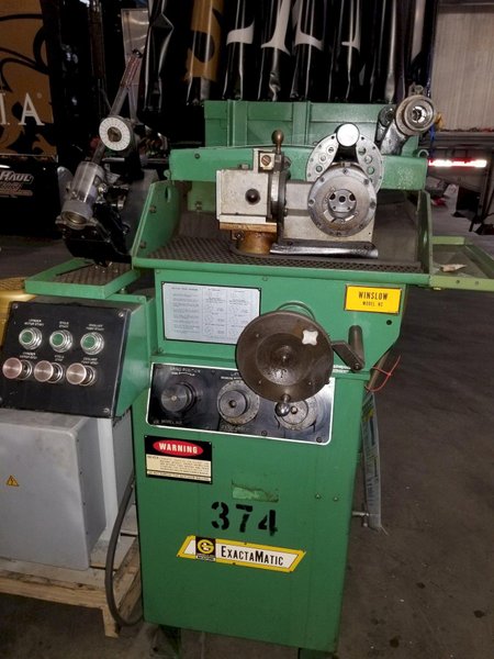 1981 Giddings &amp; Lewis Winslow ExactaMatic HC Drill Point Grinder - 3 HP, 20" Wheel