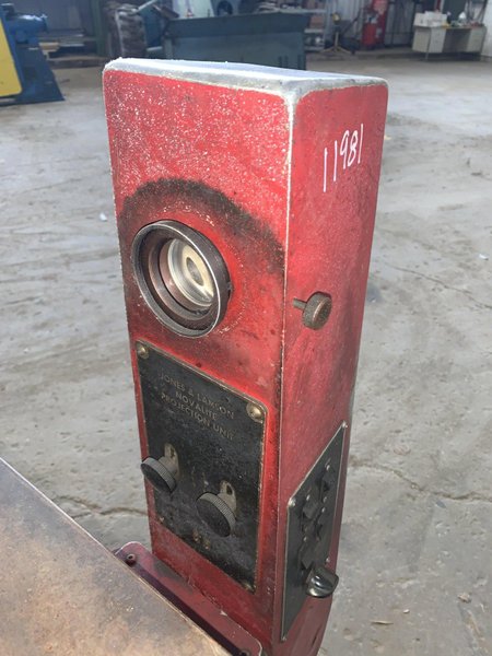 14" JONES &amp; LAMSON OPTICAL COMPARATOR: STOCK #11981