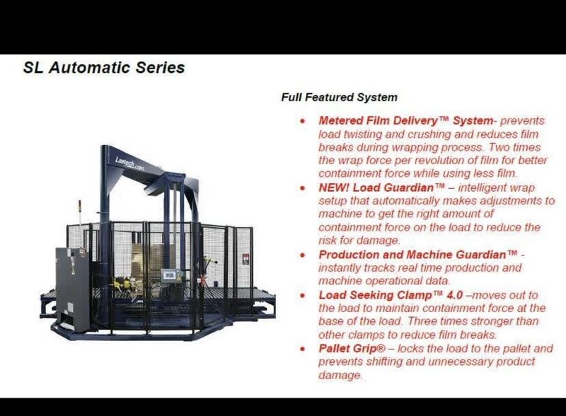 2019 LANTECH SL AUTOMATIC SERIES WRAPPING LINE STOCK# 4447