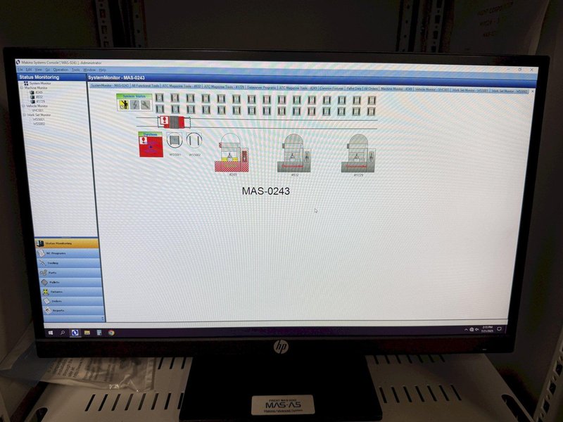 2014 Makino MMC2 - 30 Station Pallet Pool FMS For Sale