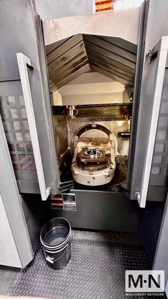 5-Axis Mori Seiki NMV-5000 DCG CNC Vertical Machining Center, 2010 w/ 5 Pallet Pools