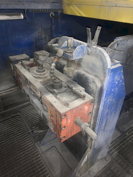 .512" X 12" X 4 STAND DEM WIRE FLATENING ROLLING MILL LINE, YEAR 2017: STOCK #13898