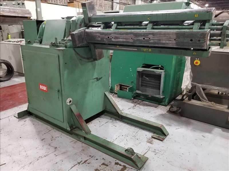 10,000# x 50" Rowe Uncoiler STOCK #3193