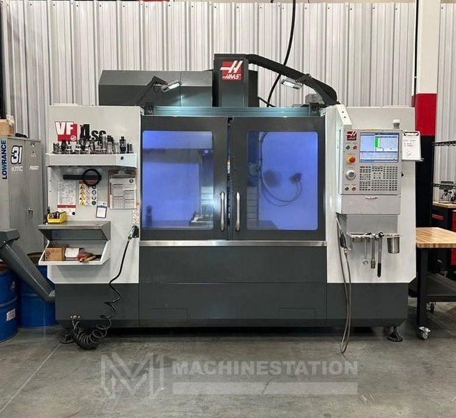 Haas VF-4SS CNC Vertical Machining Center – 2020, WIPS, HSM,  4th Axis MIll