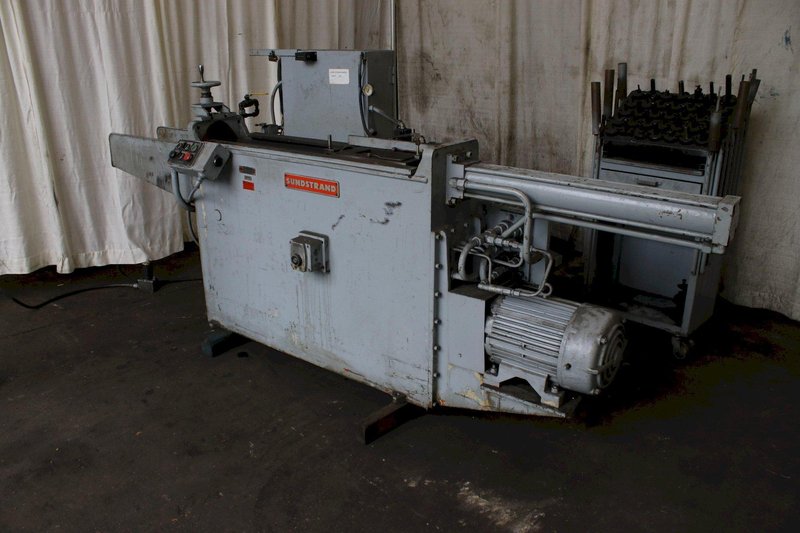 24" SUNDSTRAND HORIZONTAL HYDRAULIC BROACH: STOCK #75453