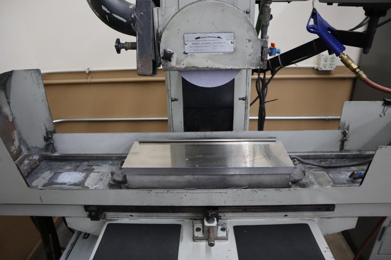Okamoto Linear 618 Hand Feed Surface Grinder, 6" x 18", Heidenhain 2-Axis DRO, EM Chuck, Coolant- Auction Item