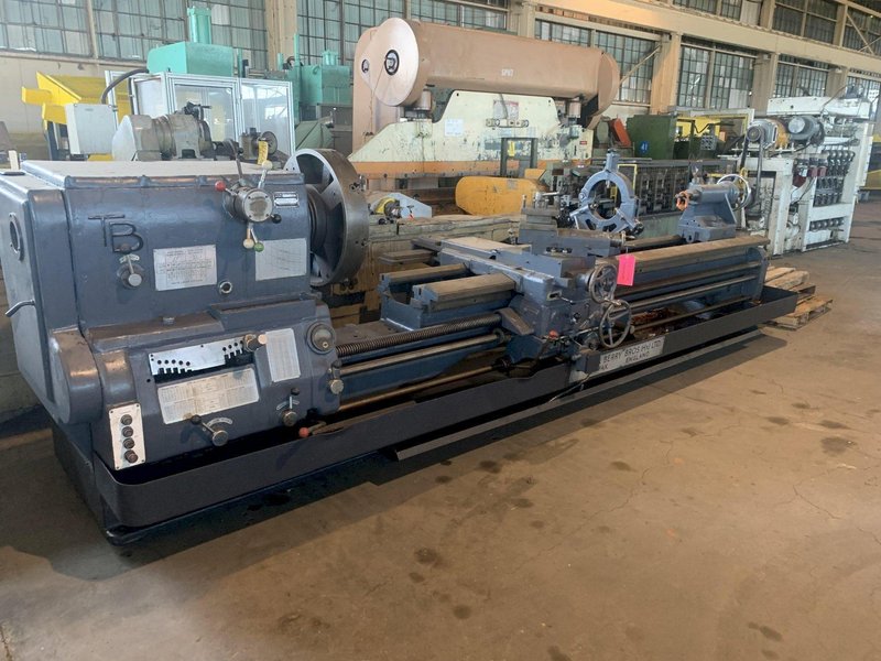 27"/45" X 138" BINNS &amp; BERRY ENGINE LATHE. STOCK # 0680624