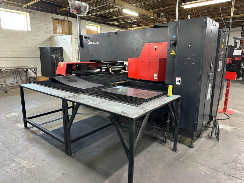 22 Ton Amada AE 255NT CNC Turret Punch, 2014