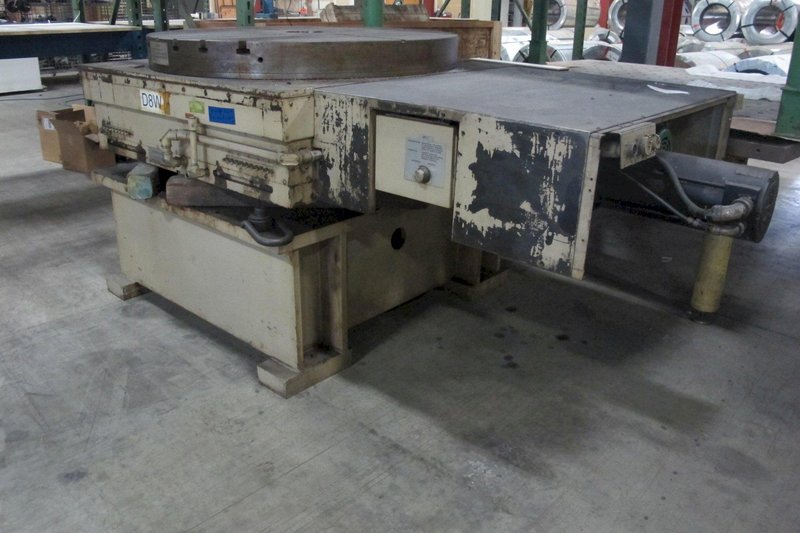 1993 Giddings &amp; Lewis 48" CNC Rotary Table - Hydrostatic with Inductosyn Scale