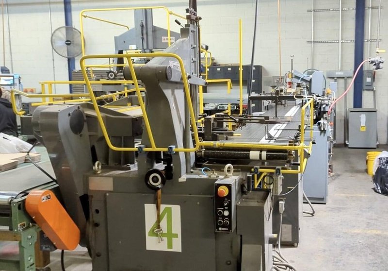 Emmeci MC-92 HSB DX Automatic Rigid Box Line – Right-Hand Outfeed – High-Speed Folding &amp; Wrapping