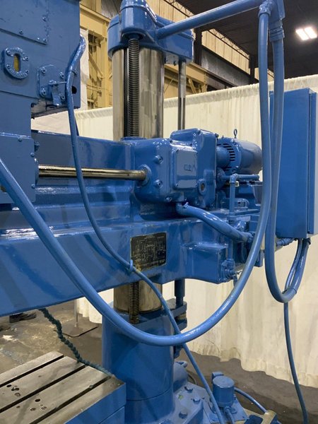 5' X 11" GIDDINGS &amp; LEWIS CHIPMASTER RADIAL ARM DRILL: STOCK #80789