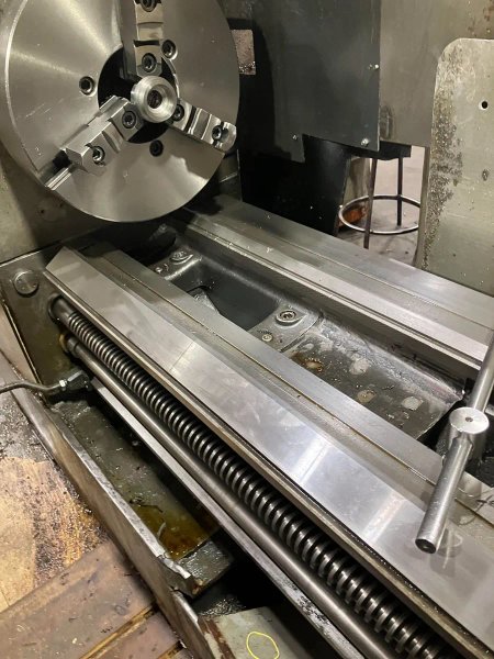 1980 G20 120" Engine Lathe w/ 2-Axis DRO