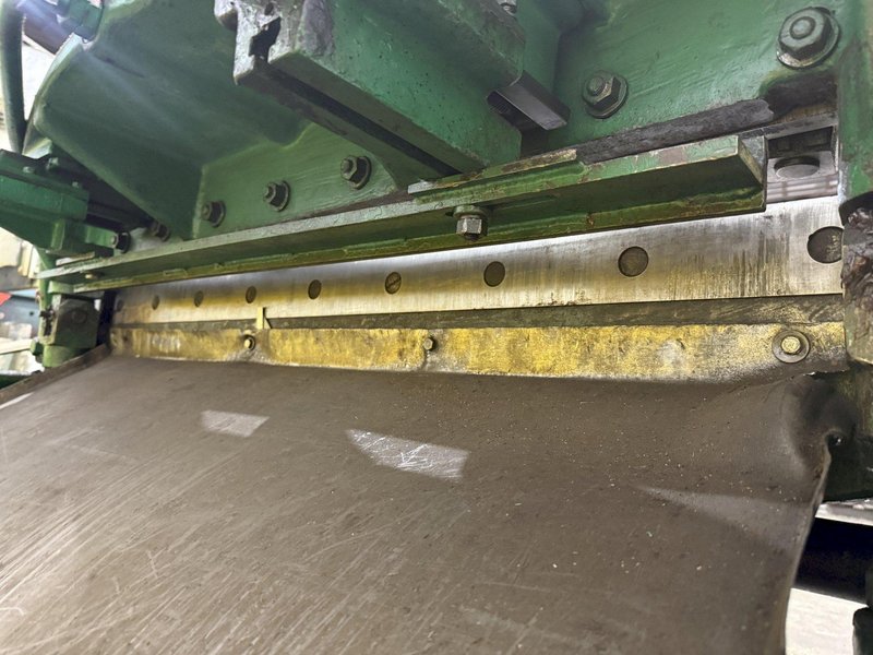 4' X 10 GA WYSONG MODEL #1048 P21 10 GAUGE X 48" MECHANICAL POWER SQUARING SHEAR: YOBRO #26147