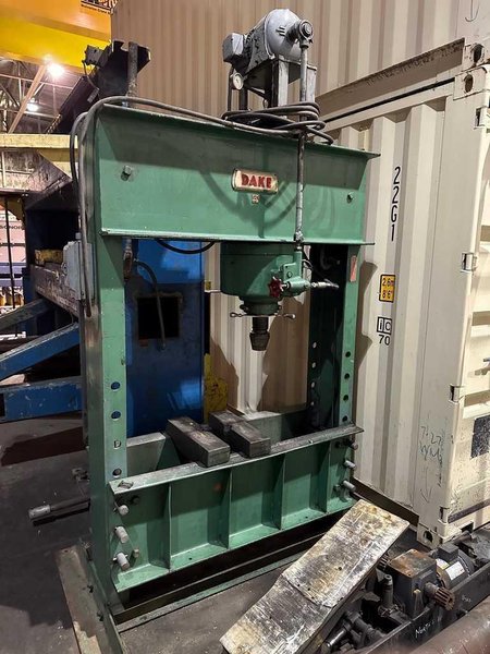 125 Ton Dake Hydraulic Press STOCK#3560