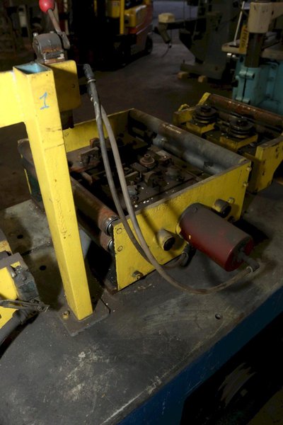 8" TISHKEN MODEL 6R-8 POWERED EDGE CONDITIONER / DEBURRER
